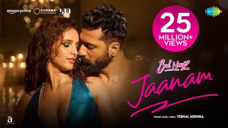 Jaanam Lyrics in Hindi